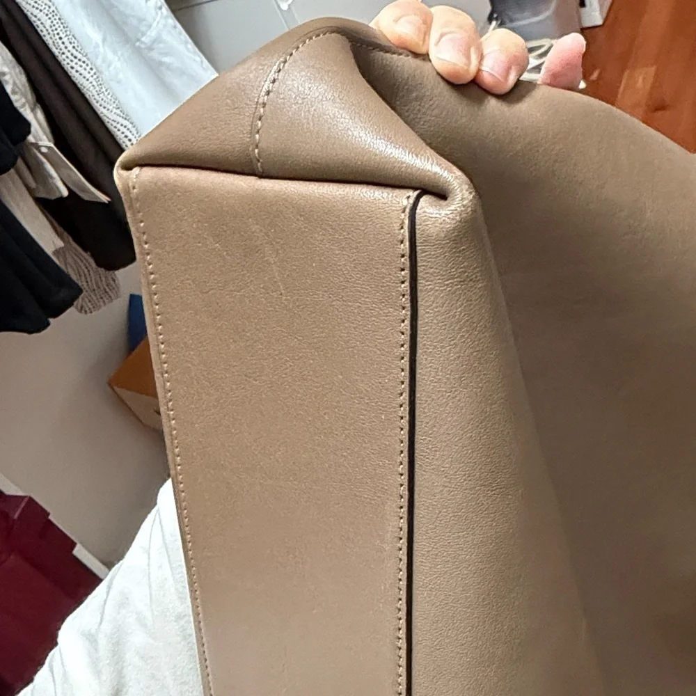 Coach Tan Leather Hobo Bag